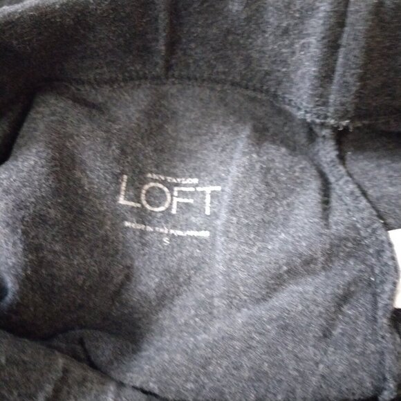 Ann Taylor LOFT Women's Small Gray Pull On Elastic Waist Activewear Casual Pants - Picture 5 of 6
